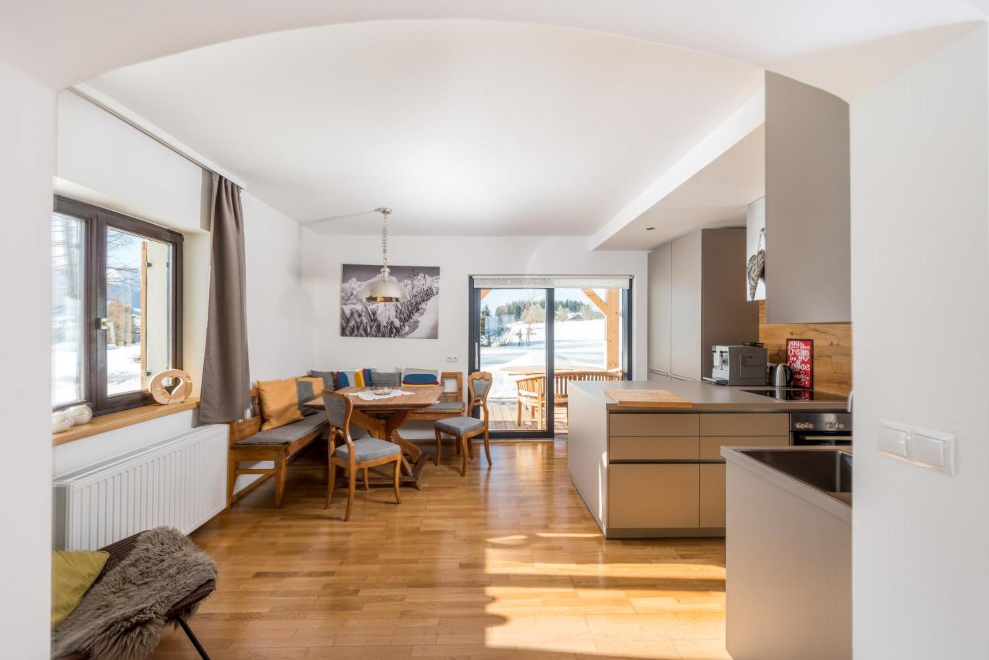 Naturchalet Hoeflehner - Heimgefuehl & Ruhelage An Loipe & Wanderweg Рамзау ам Дахщайн Екстериор снимка