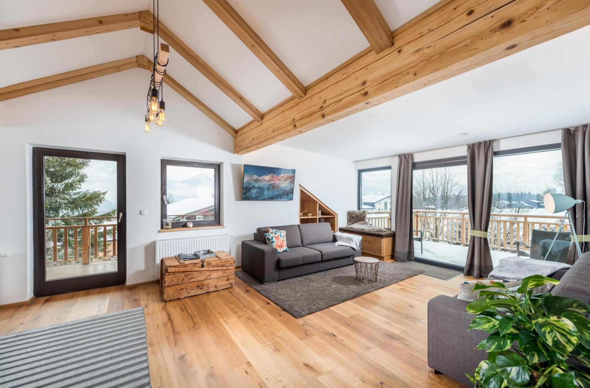 Naturchalet Hoeflehner - Heimgefuehl & Ruhelage An Loipe & Wanderweg Рамзау ам Дахщайн Екстериор снимка