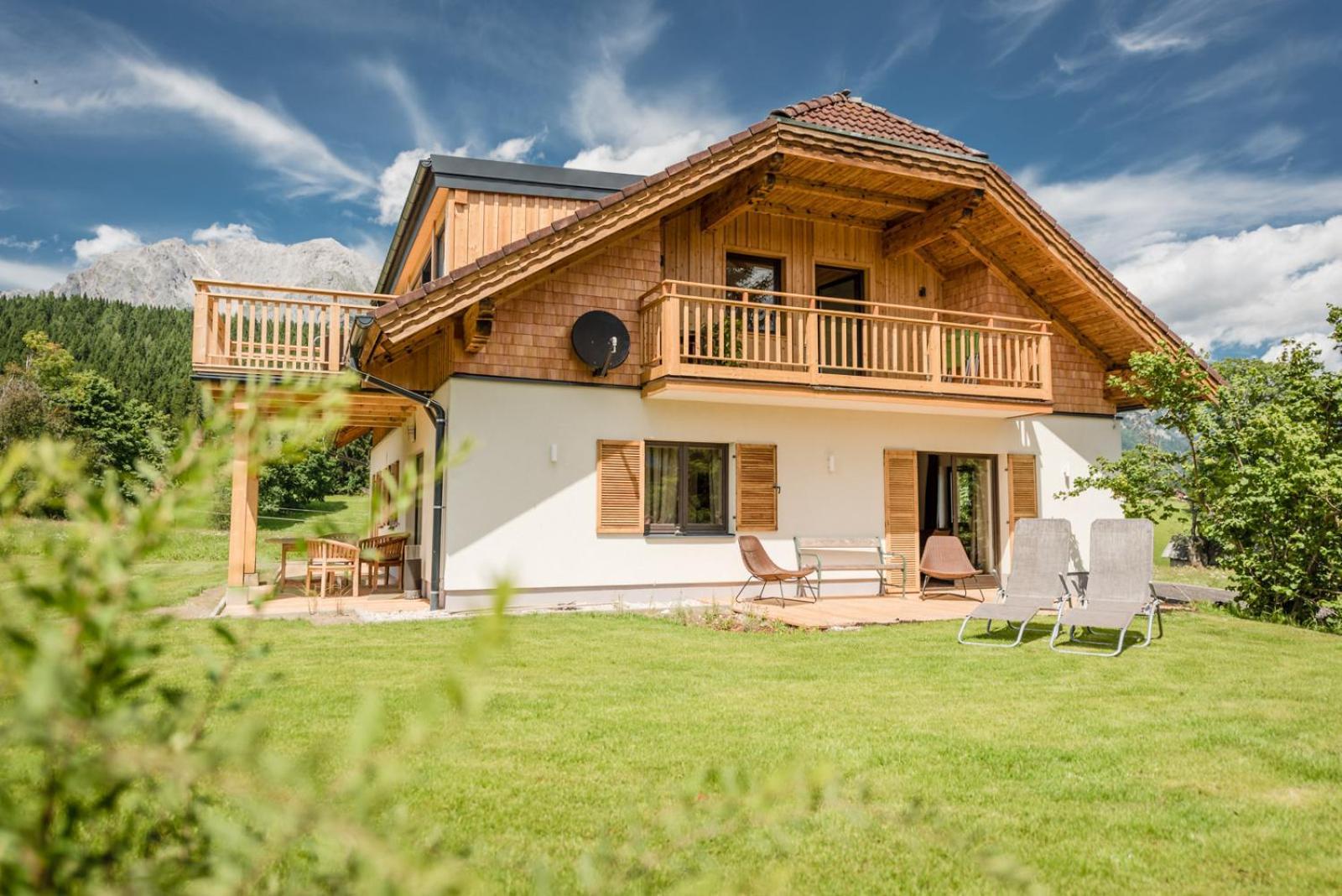 Naturchalet Hoeflehner - Heimgefuehl & Ruhelage An Loipe & Wanderweg Рамзау ам Дахщайн Екстериор снимка