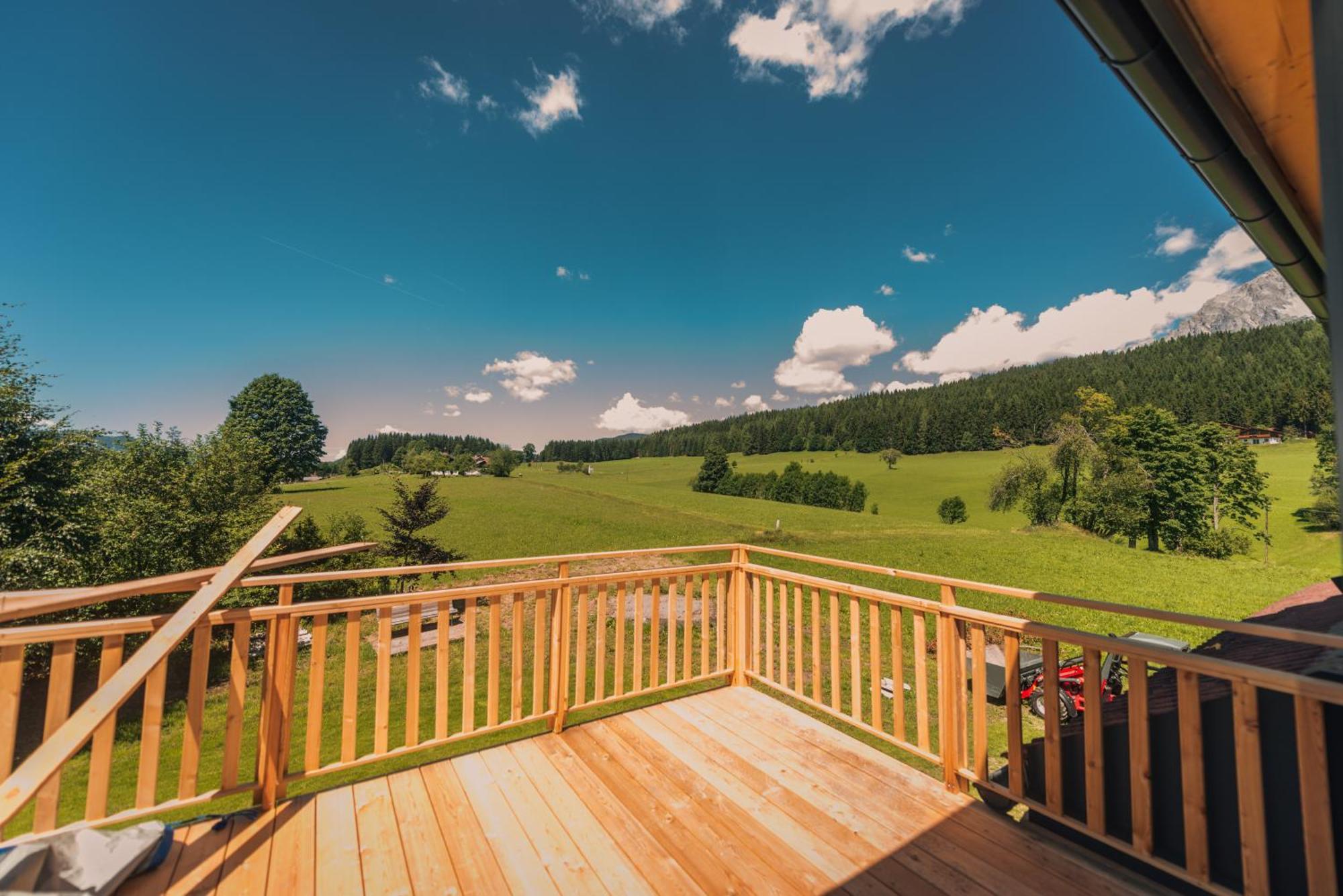 Naturchalet Hoeflehner - Heimgefuehl & Ruhelage An Loipe & Wanderweg Рамзау ам Дахщайн Екстериор снимка